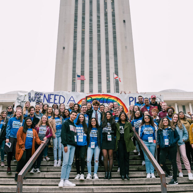 Students gather at the Florida Capital for Rally to Tally.